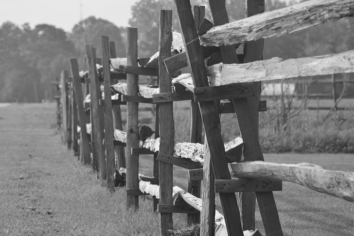 ahşap çit, splitrail çit, kırsal, çiftlik, alanları, Tarım
