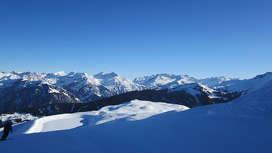 mäed, Alpine, lumi