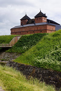 Finlandés, Castillo, Castillo de Häme, arquitectura, ladrillo, historia, atracción