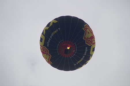 Horkovzdušný balón, v zajetí balónek, Letecké sporty, bublina, teplo, horká, obloha