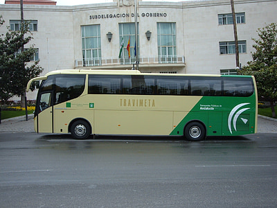 autobus, prijevoz, urbane
