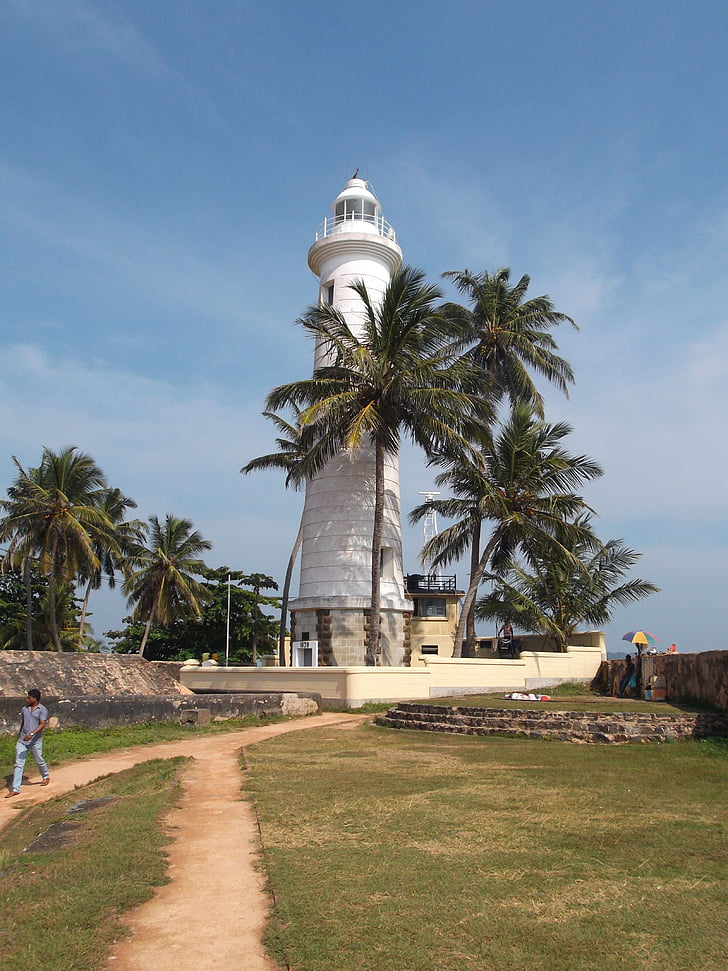 Lighthouse, Sri lanka, gallee, tornet
