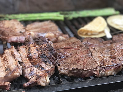 grill, meat, roast, grilled beef, monterrey, barbecue, grilled