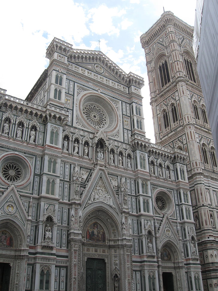Florença, cúpula, Itália, Igreja, Catedral, arquitetura, Florença - Itália