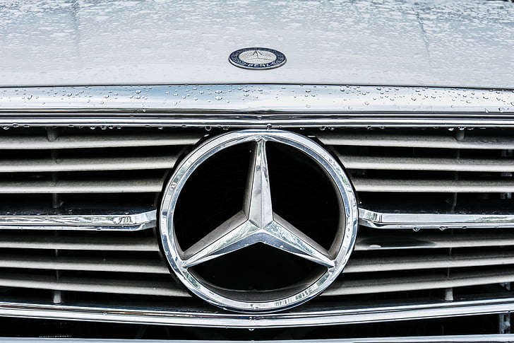 Mercedes, signo de, coche, viajes, carretera, país, Turismo