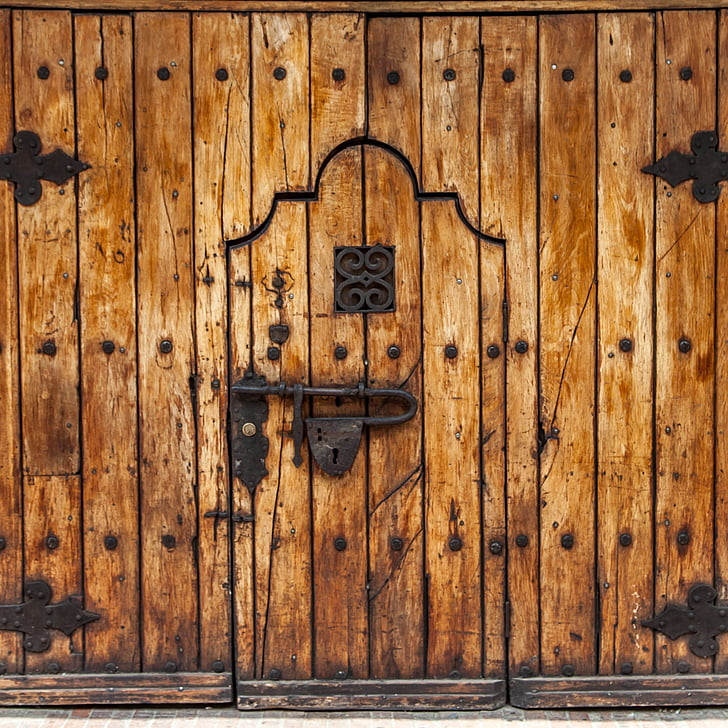 πόρτα, ξύλο, αρχιτεκτονική, ξύλο - υλικό, κλειδαριά, Είσοδος, παλιά