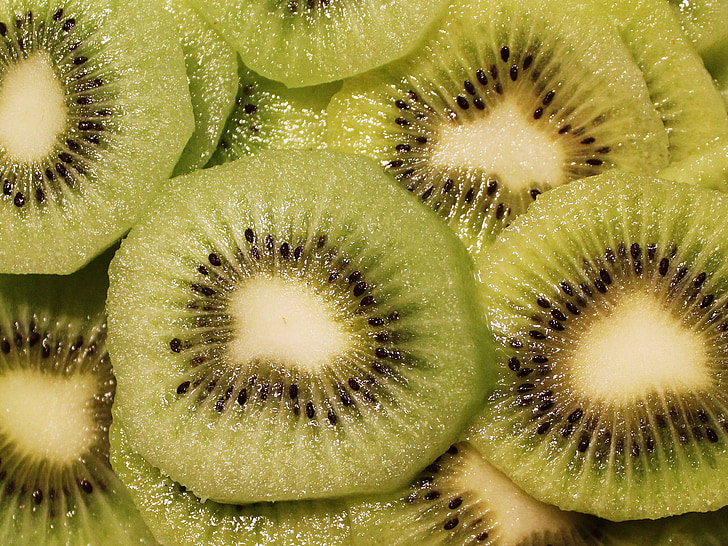 Kiwi, fruit, groen, gezonde, eten, voedsel, vitaminen