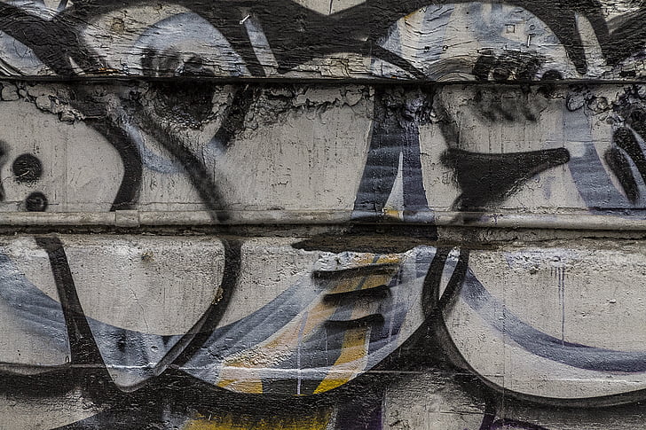 fons, graffiti, grunge, art urbà, paret de graffiti, art del grafit, artística