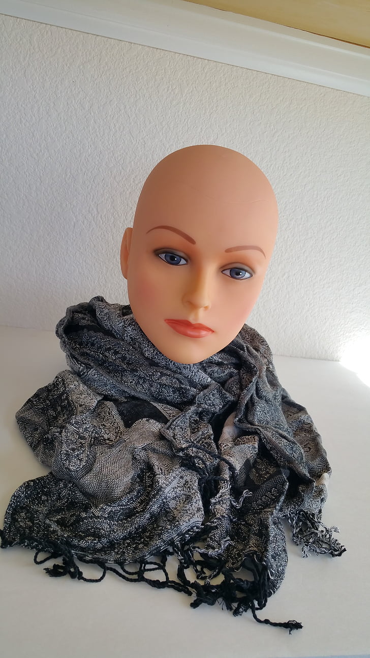 fashion, mannequin, scarf