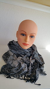 fashion, mannequin, scarf