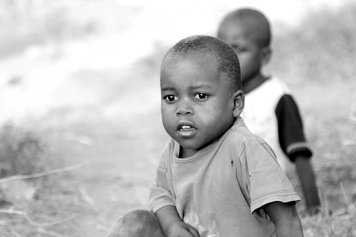 děti v Africe, děti v Africe, Uganda, dítě, lidé, děti, dítě