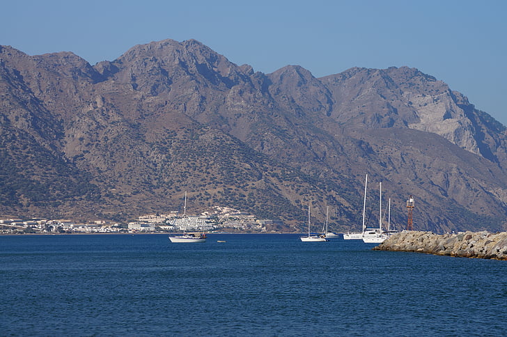 Grecja, łodzie, Port, Wyspa, Kos, Marine