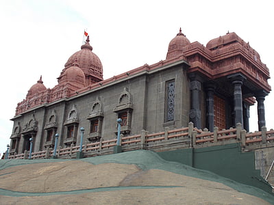Vivekananda rock memorial, Đài tưởng niệm, Kanyakumari, Tamilnadu, Rock