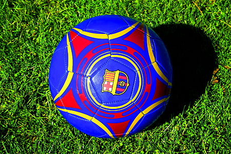 Ball, football, ballon de soccer, football, sport, matériel, en cuir