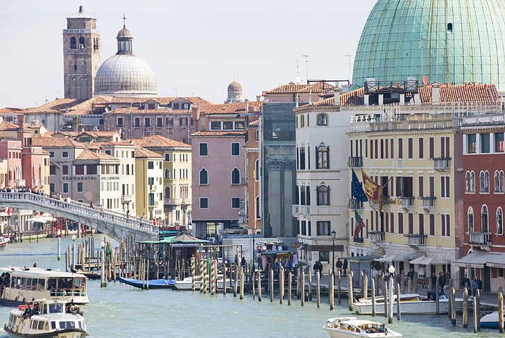 Veneetsia, Canal, Palazzo ducale, Laguna, Veneto, Itaalia, kanali