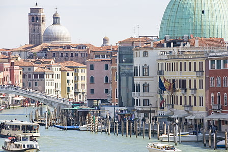 Venetsia, Canal, Palazzo ducale, Laguna, Veneto, Italia, kanava