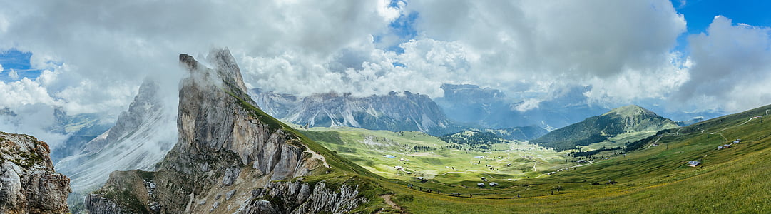 paisaje, Fotografía, montaña, nube, roca, pico de la montaña, naturaleza