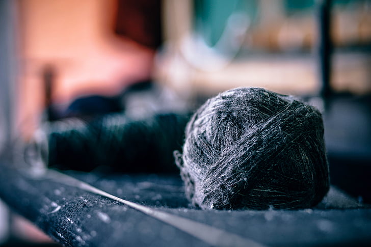 yarn, thread, sew, clothing, tie, blur, no people
