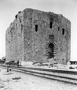 Schienen, Eisenbahn, Löwe-Turm, Tripolis, 1900, Gebäude, nach Hause
