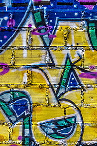 háttér, graffiti, grunge, Street art, graffiti fal, graffiti művészet, művészi