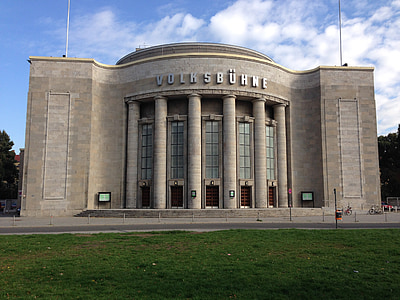 Volksbühne, Berlín, kultura, hlavní město, Architektura, budova