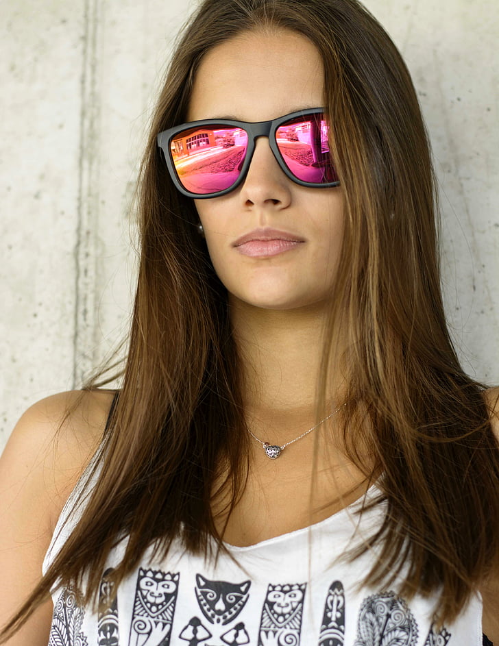 sensolatino, woman, girl, sunglasses, aviator, long hair, beauty