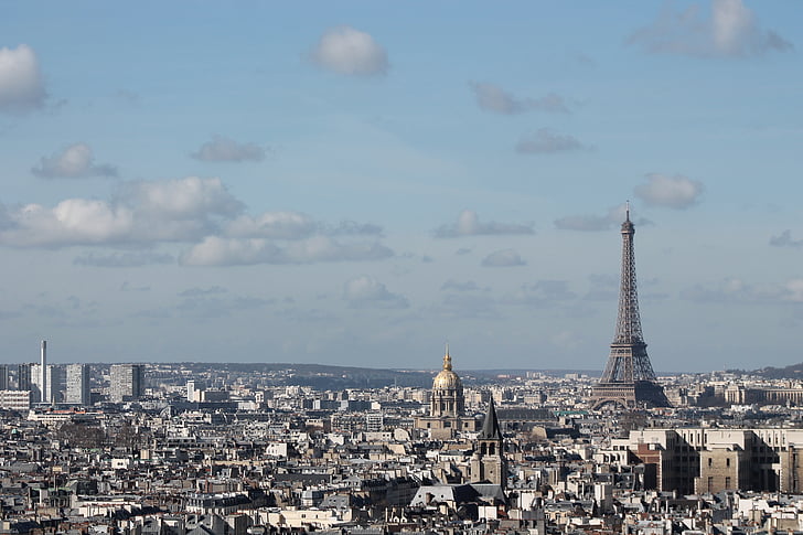 Paris, Prancis, Eropa, Prancis, arsitektur, Menara, Landmark