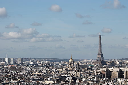 Paris, Frankrike, Europa, Franska, arkitektur, tornet, landmärke
