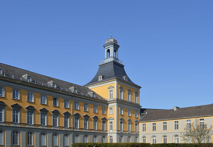 Egyetem, Bonn, épület, építészet, régi, történelmileg, Nevezetességek