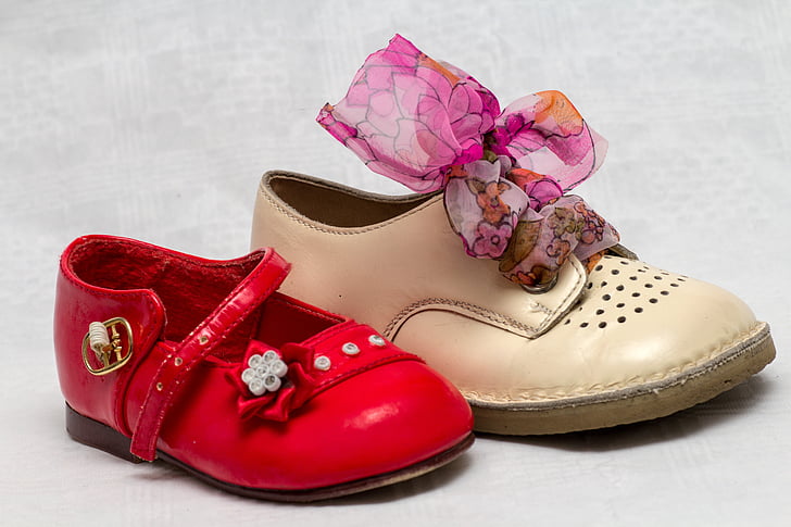 sapatos, calçados infantis, sapatas de bebê, sapato, moda, par, vestuário