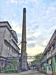 Panyu suikerfabriek, Kanton, zanderige baai