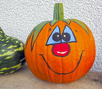 pumpkin, gourd, halloween, autumn decoration, autumn, pumpkins, decorative squashes