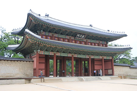 Republik korea, Istana Changdeok, donhwamun, Istana