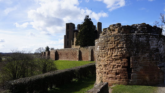 Замок, Англия, руины, памятники, Туризм, Великобритания
