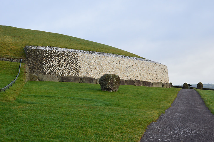 Newgrange, Irlandia, prasejarah, Landmark, budaya, reruntuhan, lama