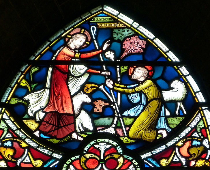 vinduet, kirken vindu, Glassmaleri, farge, gamle vinduet, tro, krystallglass