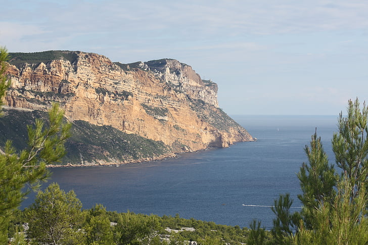 Cassis, Provence, útes Cap canaille, Francúzsko