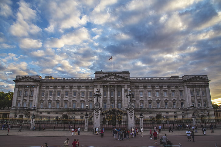 Buckingham, Buckingham palace, Palace, London, England, dronning, Royal