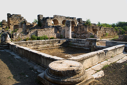 aphrodisias, 土耳其, 希腊语, 古代, 废墟, 历史, 建筑