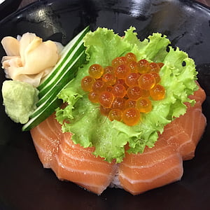 Lachs, Japanisches Essen, FoodPorn