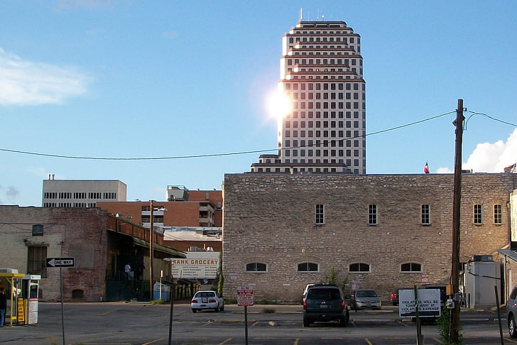 Texas, Centre, Austin, horitzó, paisatge urbà, ciutat, edificis