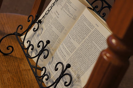 Biblii, Pismo Święte, książki, literatury, drewno - materiał