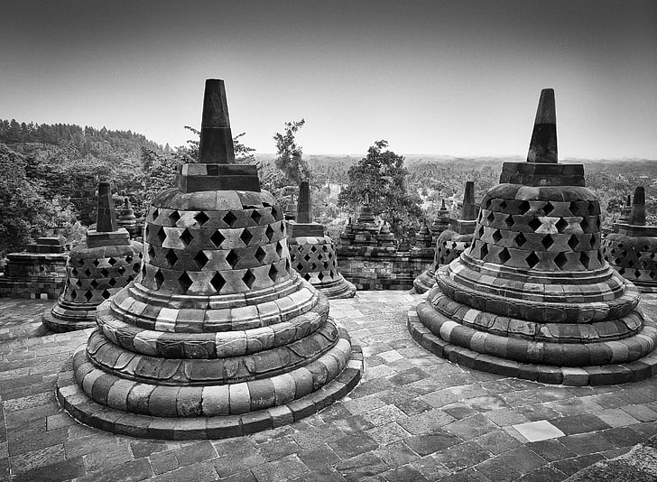 Temple, campanes, Àsia, budisme, antiga, religió, cultura