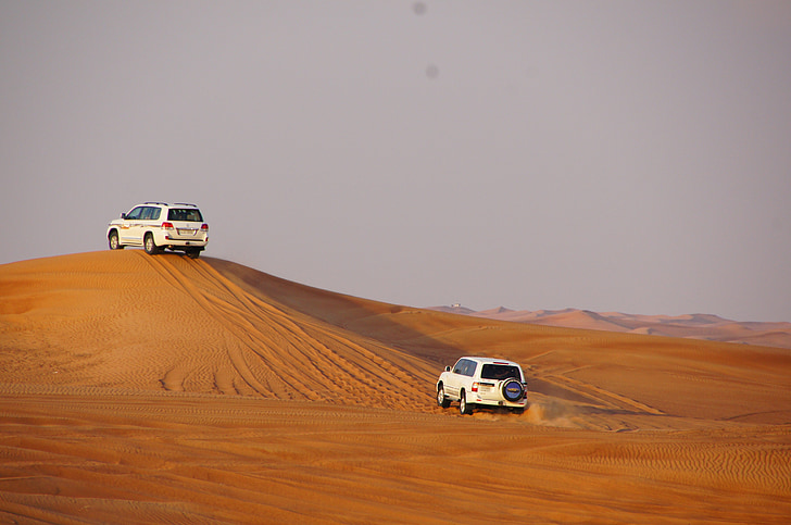 Safari, Dune, öken, Jeep, Sand, Sahara