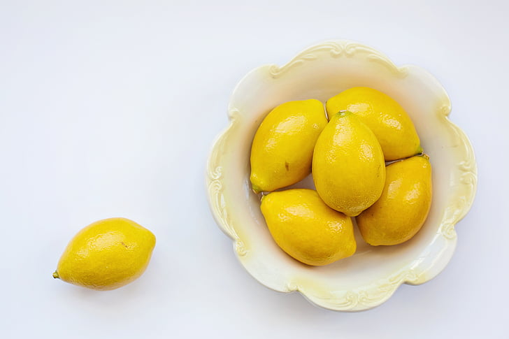 lemons, copy space, food, healthy, fresh, copy, space