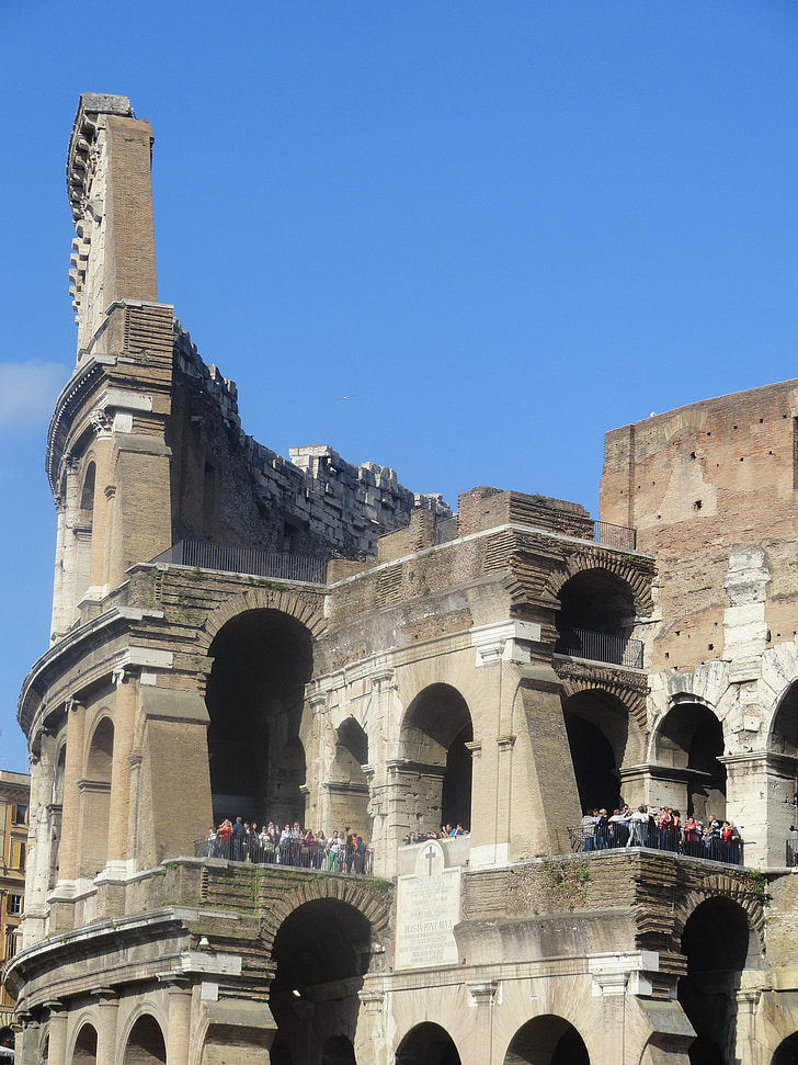 Colosseum, rauniot, Italia, muistomerkki, historia, Coliseum, arkkitehtuuri