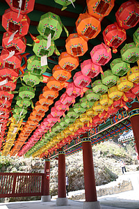 phần, đèn lồng, ngôi đền, ngôi đền cheongpyeong