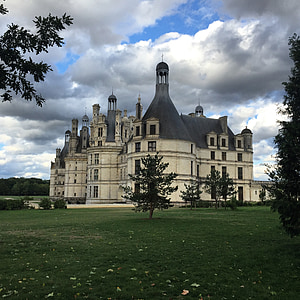 Castle, Loire, Prancis, Chambord