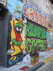seni jalanan, Marseille, grafiti