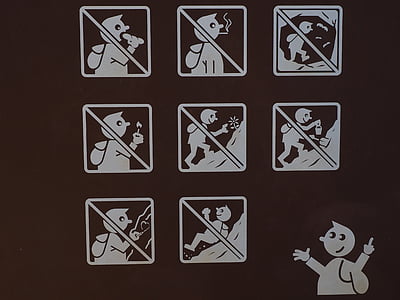 pictogram, prohibited, note, sign, ban, shield, symbol